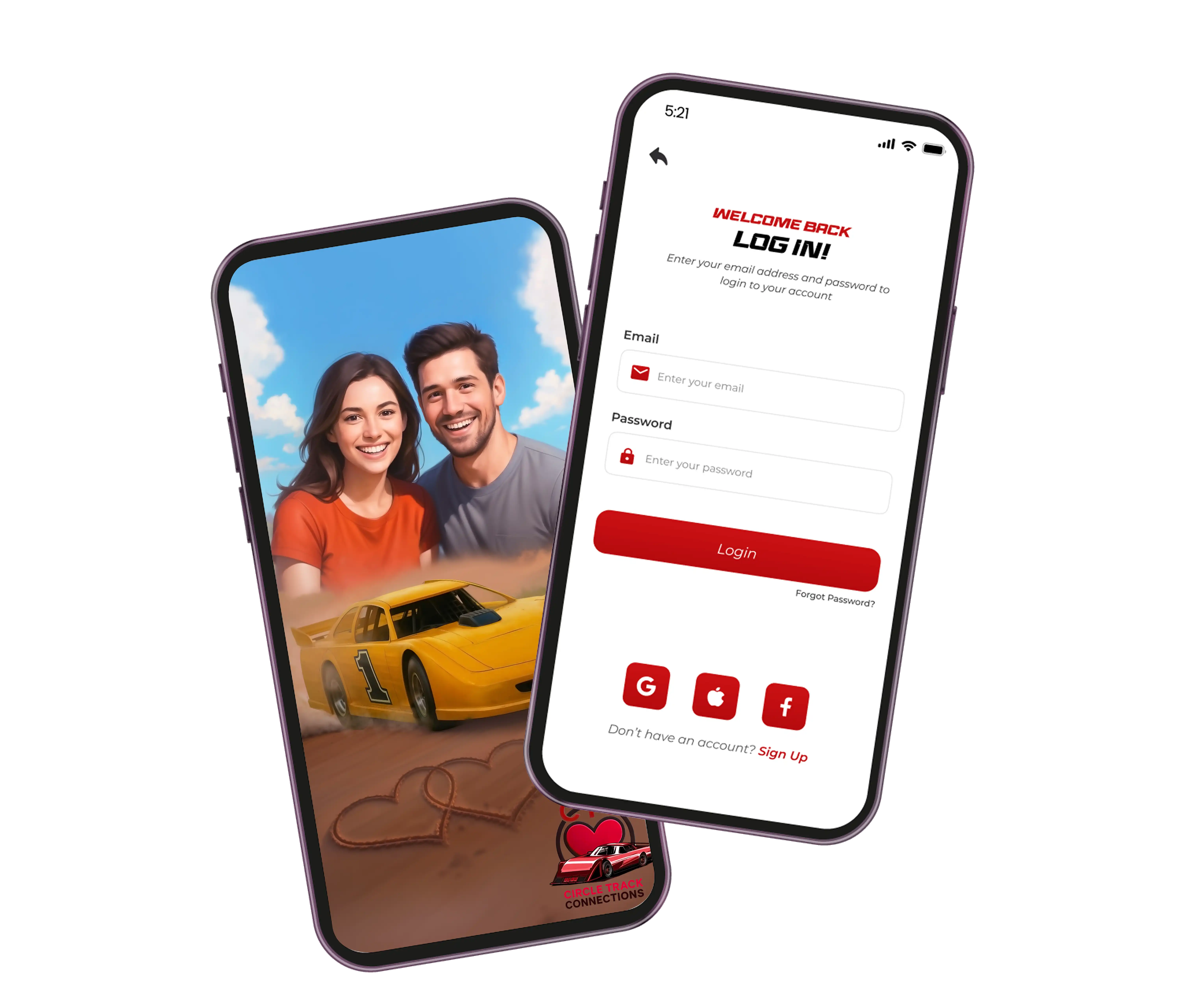 Circle Track Connections App